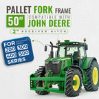 Pallet Fork Frame for John Deere Skid Steer Loader (4000lbs, Quick Tach)