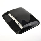 Hood Scoop Cover Air Flow Intake Bonnet Car Vent Gloss Black