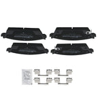 Set of 4 Rear Ceramic Brake Pads for GMC Yukon Cadillac Escalade ESV (2007–2014)