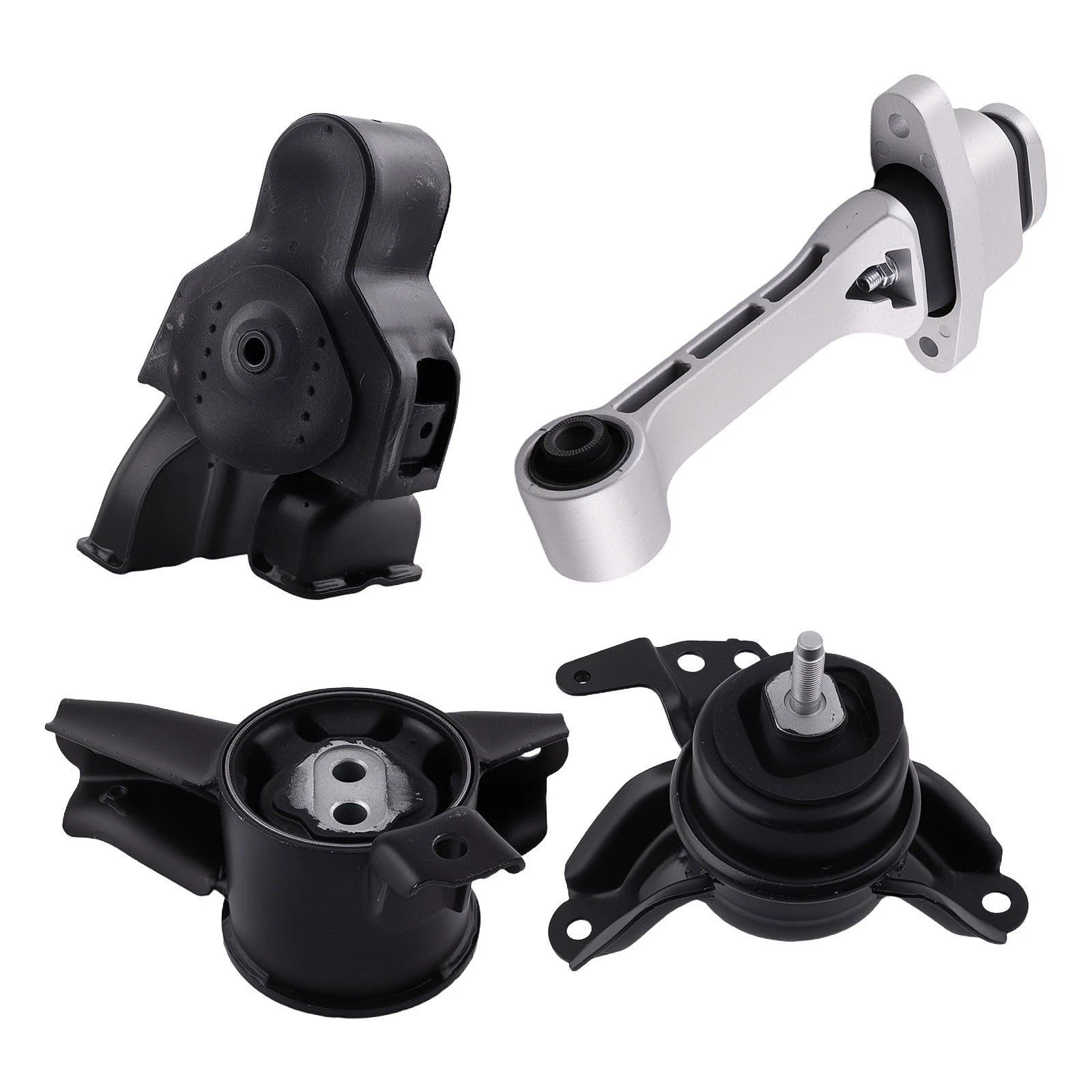 4Pcs Engine Motor & Trans Mount Set for Hyundai Sonata Hybrid (2011–2014)