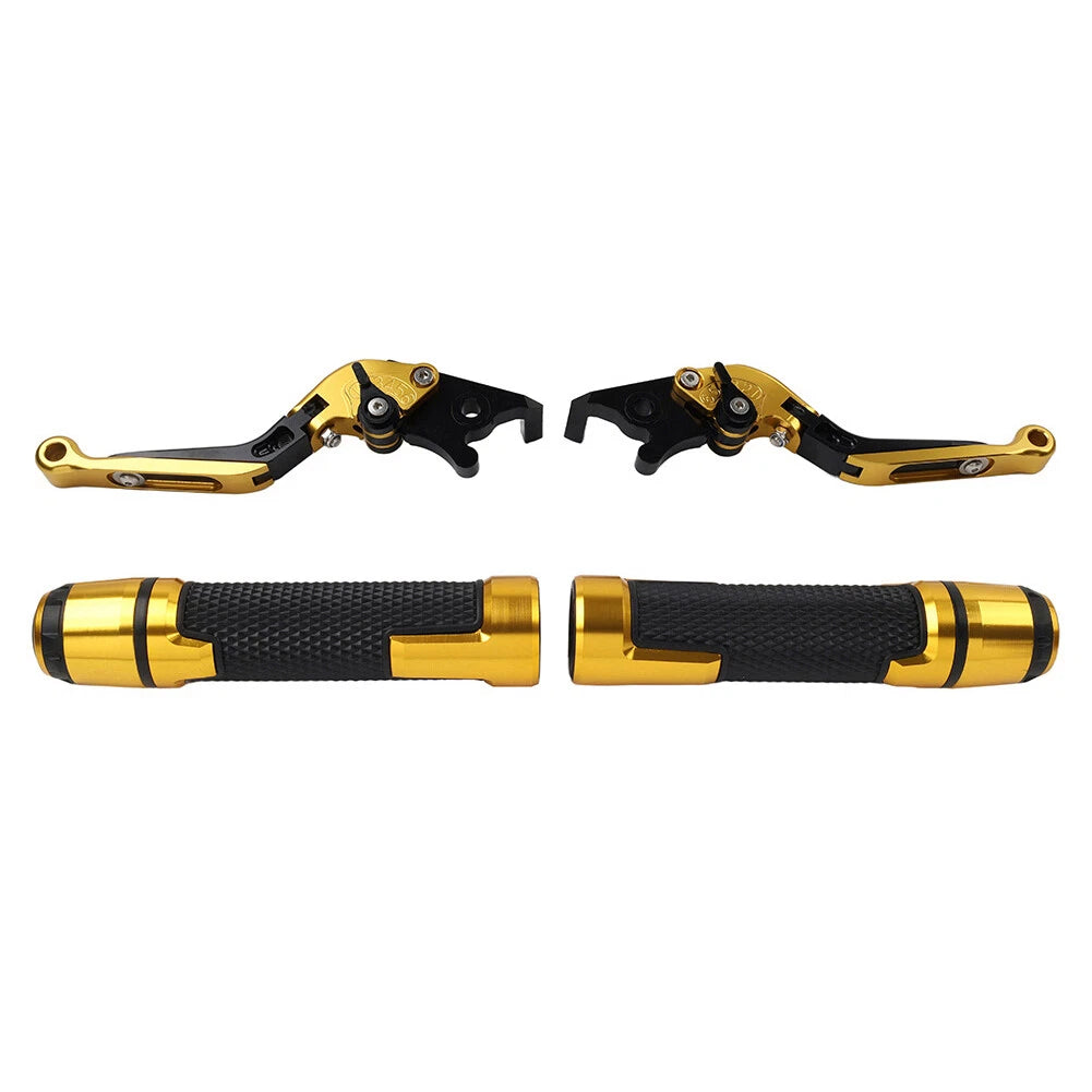 Gold Extendable Brake Clutch Lever for Honda CBR650R CBR650F (2019–2023)