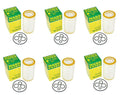 Set of 6 Engine Oil Filters for Mercedes W203 W204 (Mann 0001802609)
