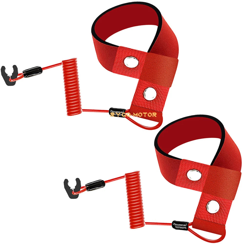 2X Stop Kill Safety Key Lanyard for Jet Ski JS300 JS440 JS550 JS650 JS750 JS800 JS1500