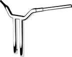 Kage Fighter Handlebar for LA Choppers (16" x 1-1/2", Chrome, LA-7343-16)