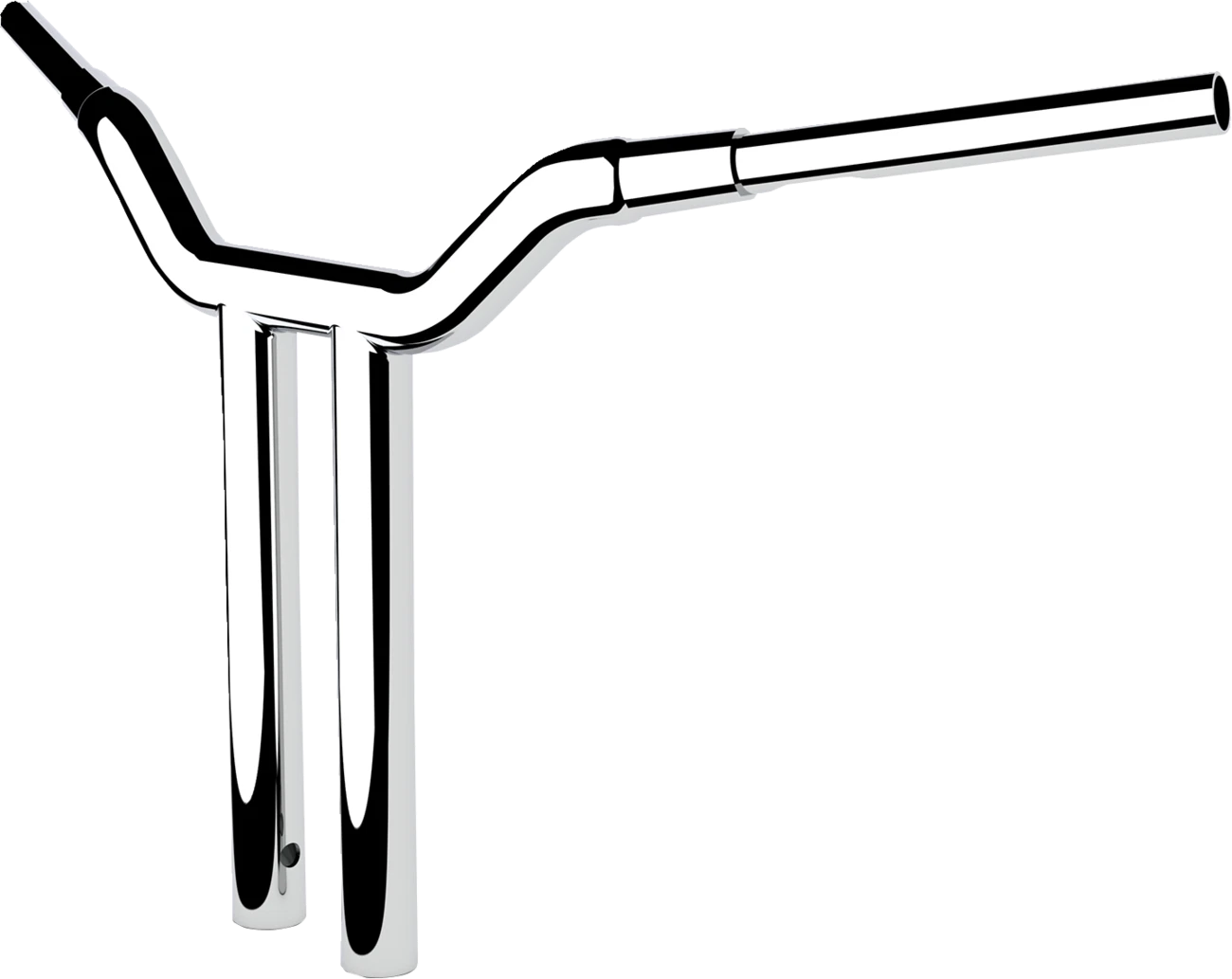 Kage Fighter Handlebar for LA Choppers (16" x 1-1/2", Chrome, LA-7343-16)