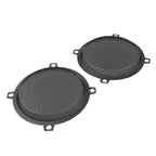 Black Wired Steel Mesh Speaker Grills for Harley Electra Glide