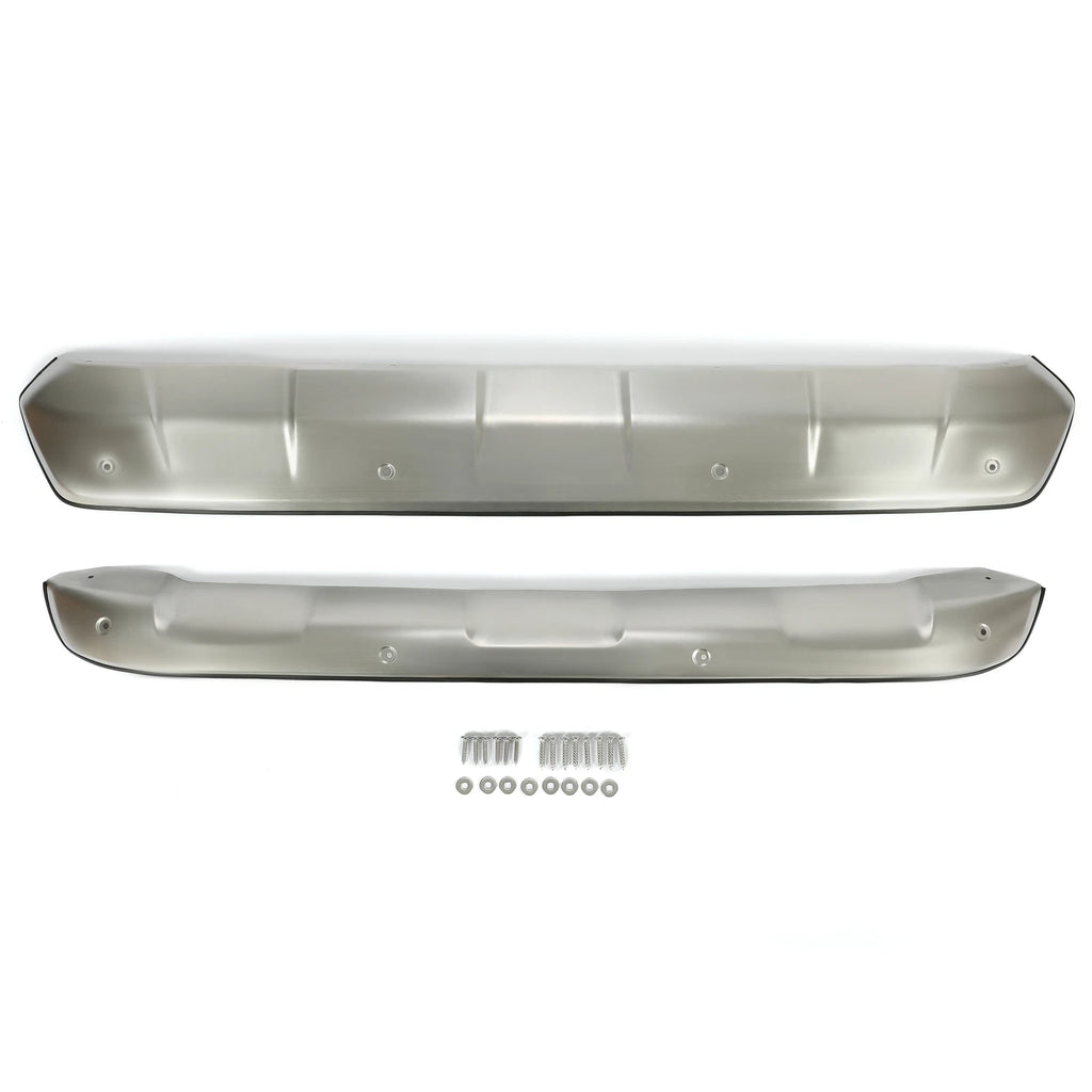 Set of 2 Front and Rear Bumper Skid Plates for Toyota RAV4 (2019–2023)