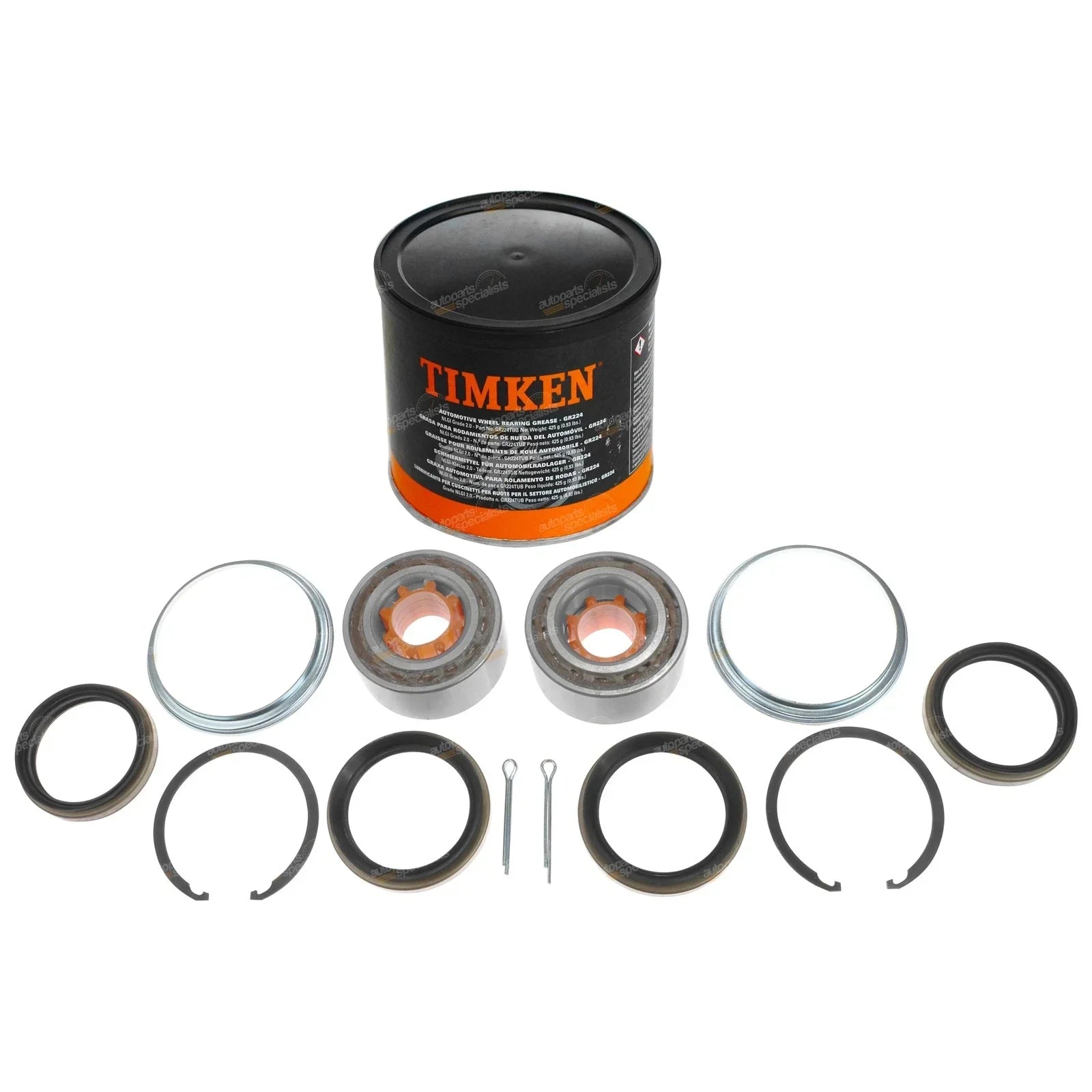 Front Wheel Bearing Kits + Grease for Corolla AE90/92/93/94/95/96