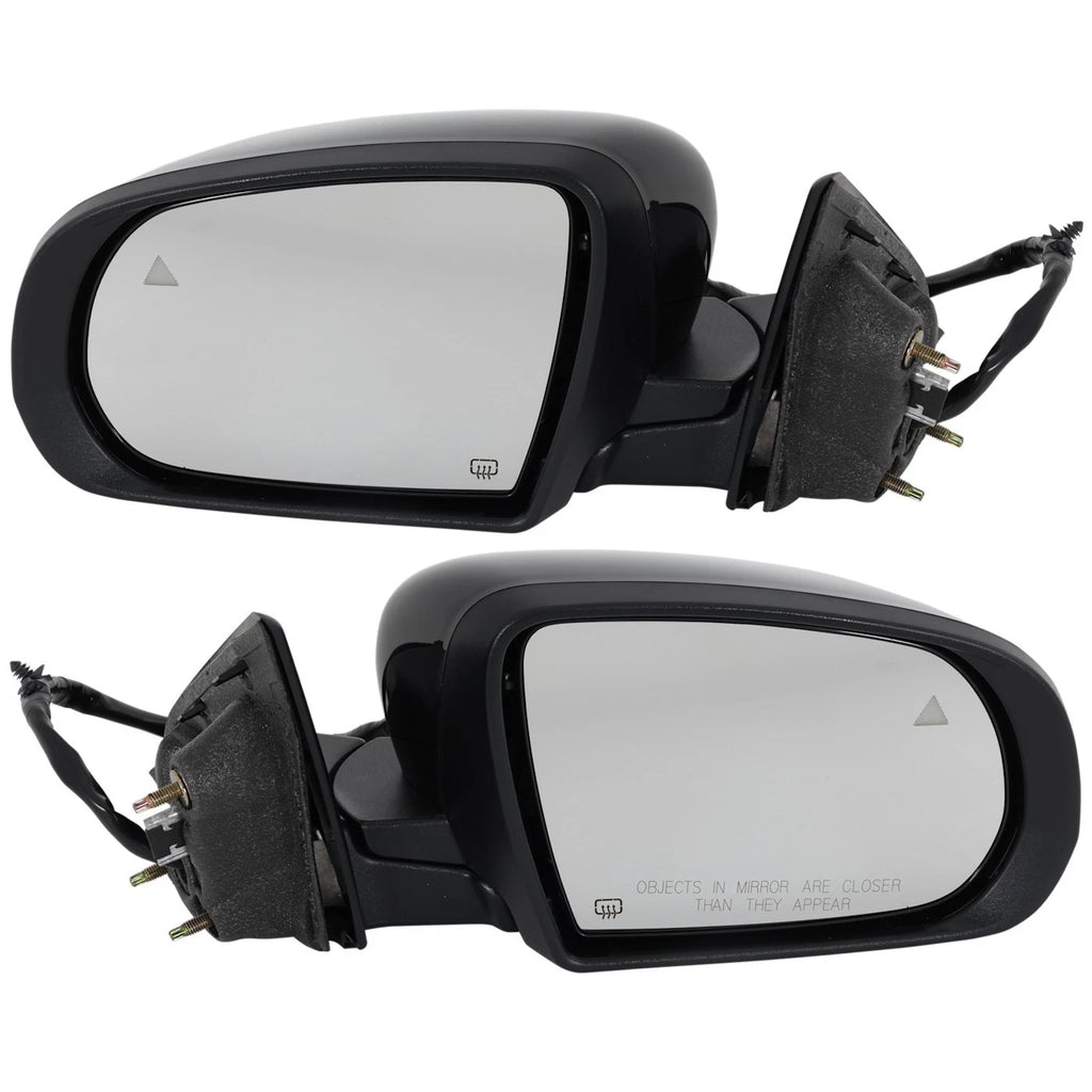 Power Heated Mirrors for Jeep Compass (2017–2021) with Signal Light