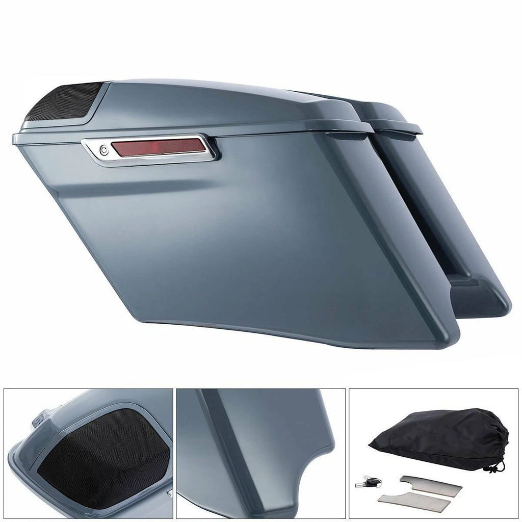 Inner Outer Fairings for Harley Road Glide (2014–2023) Gunship Gray