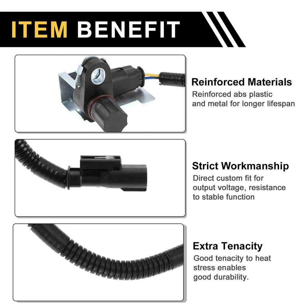 ABS Wheel Speed Sensor No. 56028187AD for Dodge Ram 1500 2500 3500 (2002–2010)