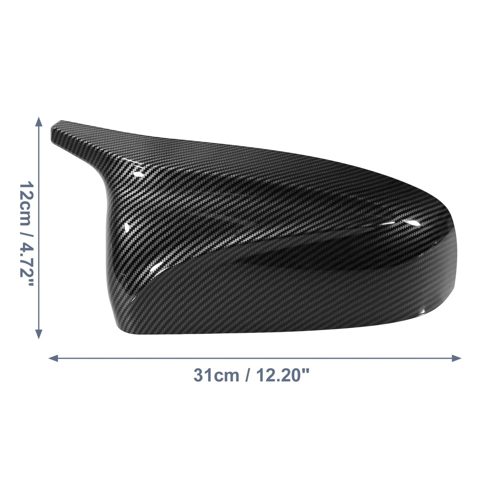 Pair of Carbon Fiber Pattern Rear View Mirror Covers for BMW E70 E71 E72