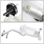 Windshield Washer Fluid Reservoir Tank Bottle w/Cap & Pump for Nissan Versa (2014–2019)