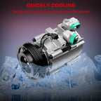 A/C Compressor for Hyundai Santa Fe (2003–2006) & Kia Amanti (2004–2006)