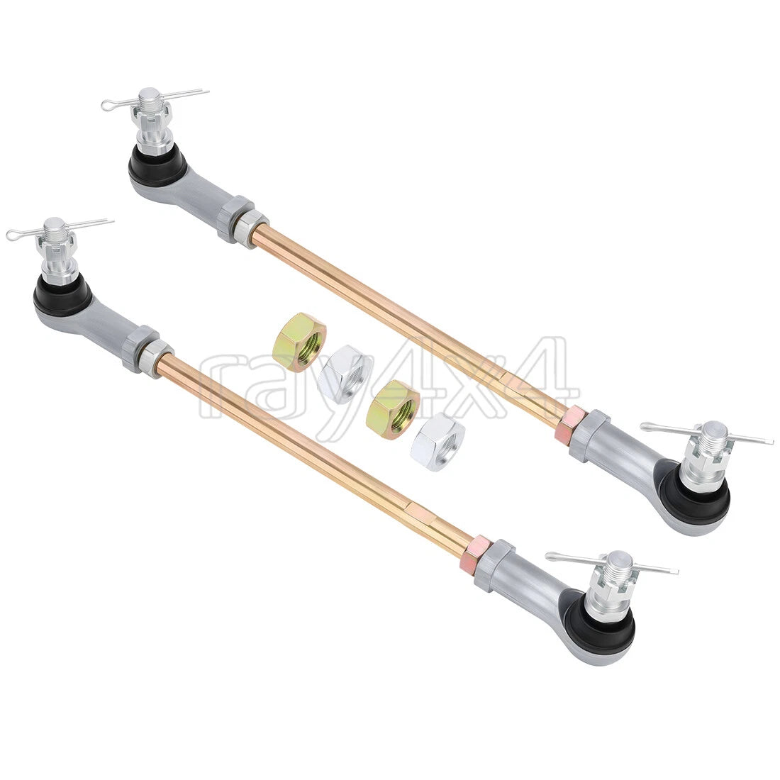 Left & Right Tie Rod Assembly for Honda FourTrax 300 TRX300 TRX300FW (1988–2000)