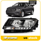 Left Side LED Headlight with Bulb for Volkswagen Tiguan (2018–2021)