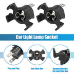 2X Headlight Bulb Socket Retainer Holder Adapter for Honda Odyssey 
