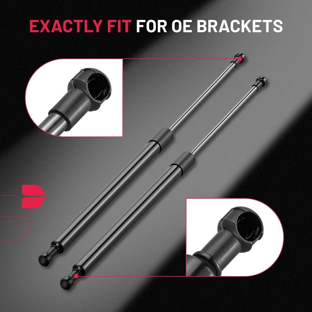 Gas Struts for Truck Topper Cap Canopy Rear Window Ford (2011–2016)