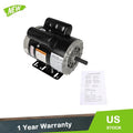 Electric Motor for Compressor Duty 56 Frame (3450 RPM, 115/230V)