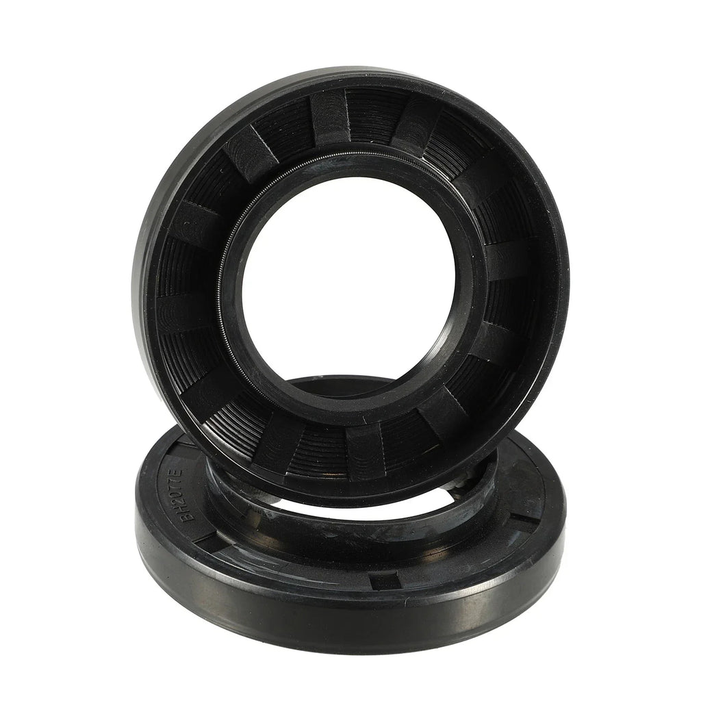 2 x Engine Crankshaft Oil Seals for Lexus GS300 (1993-2005) Black
