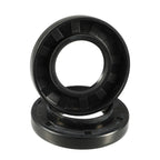 2 x Engine Crankshaft Oil Seals for Lexus GS300 (1993-2005) Black