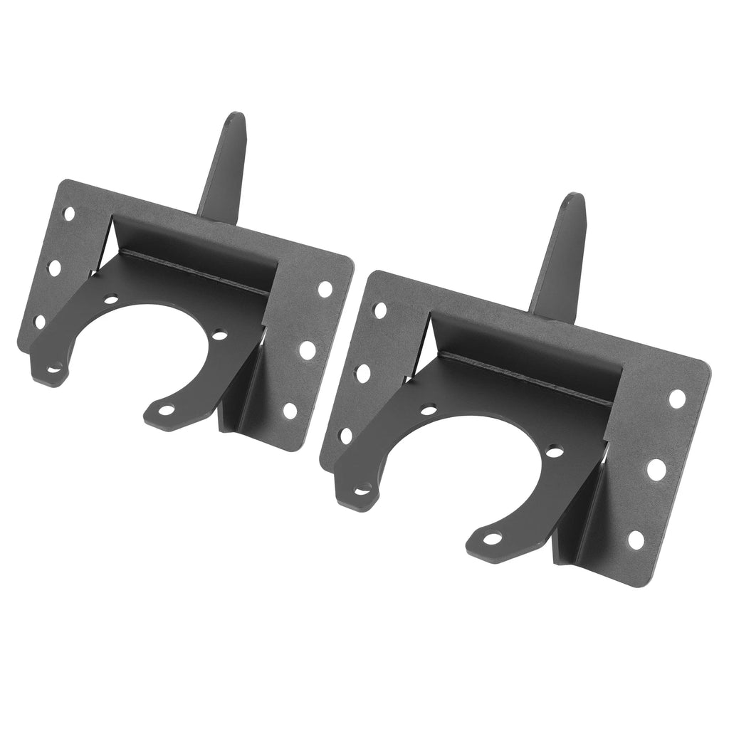 Set of 2 Bumper Brackets for Kenworth T660 (2007–2020) Steel