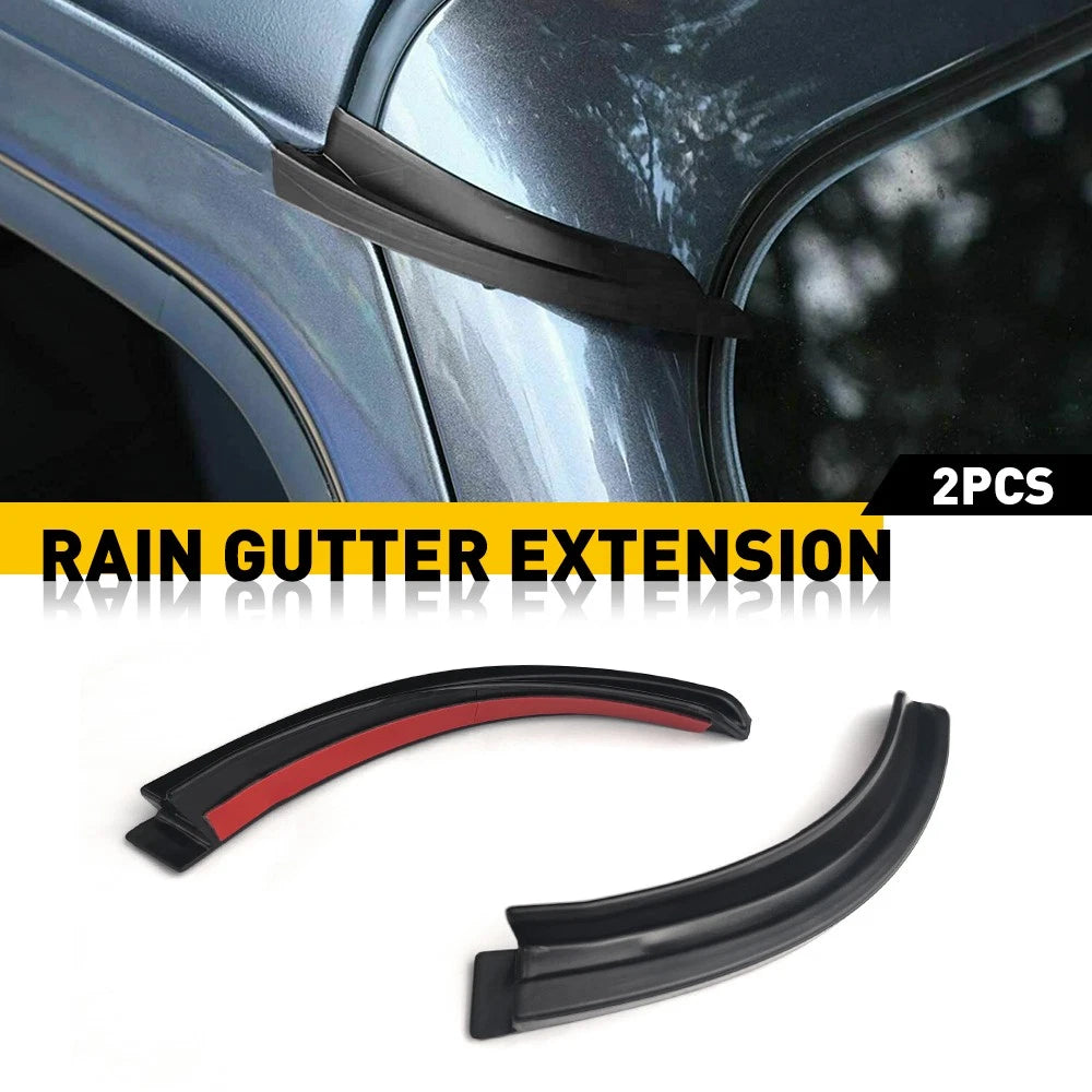 2X Water Rain Guard Diverter for Jeep Gladiator JT (2020-Present)