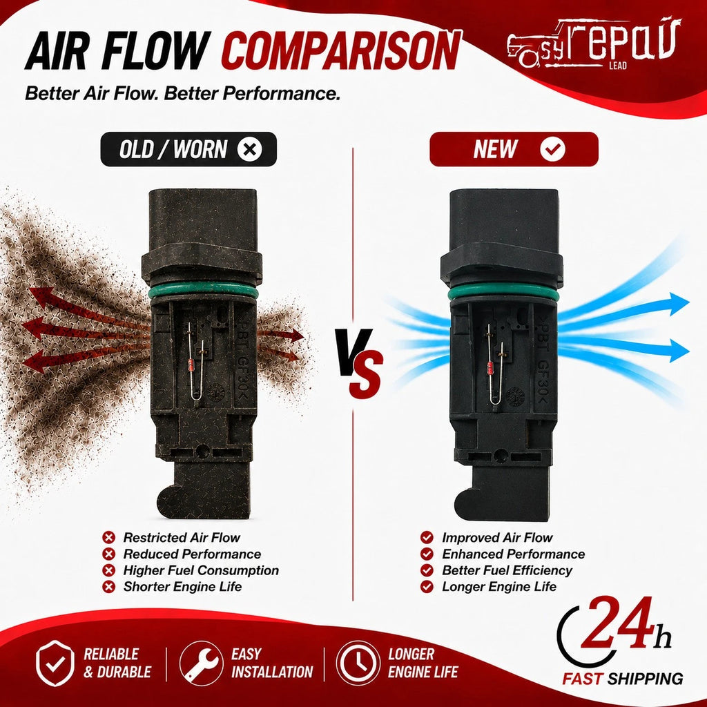 Mass Air Flow Sensor for Seat Altea Leon Toledo (2001–2006)