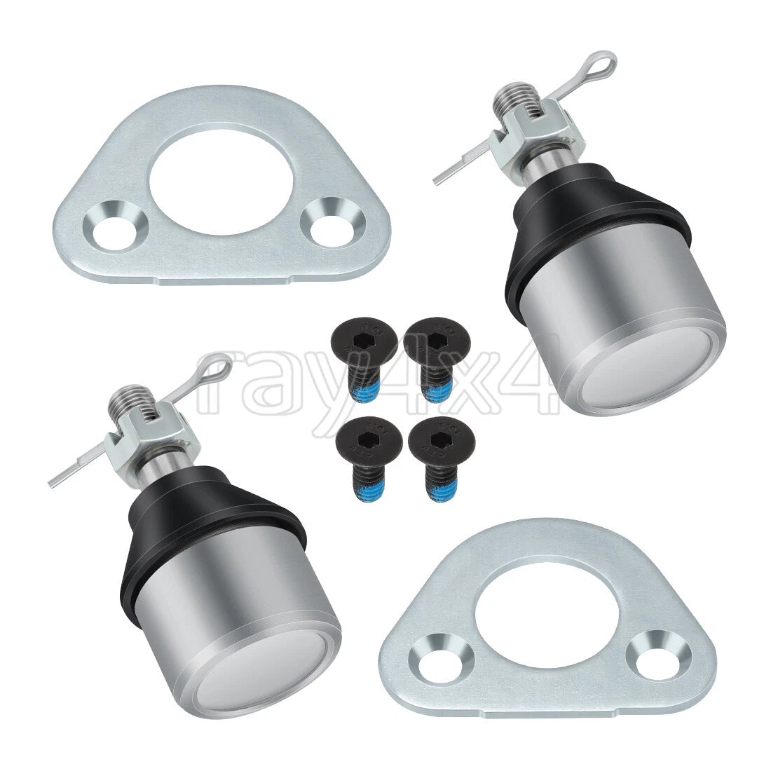 Set of 2 Ball Joints & Bracket Kit for Polaris Trail Boss 250 330 350L (1995–2006)