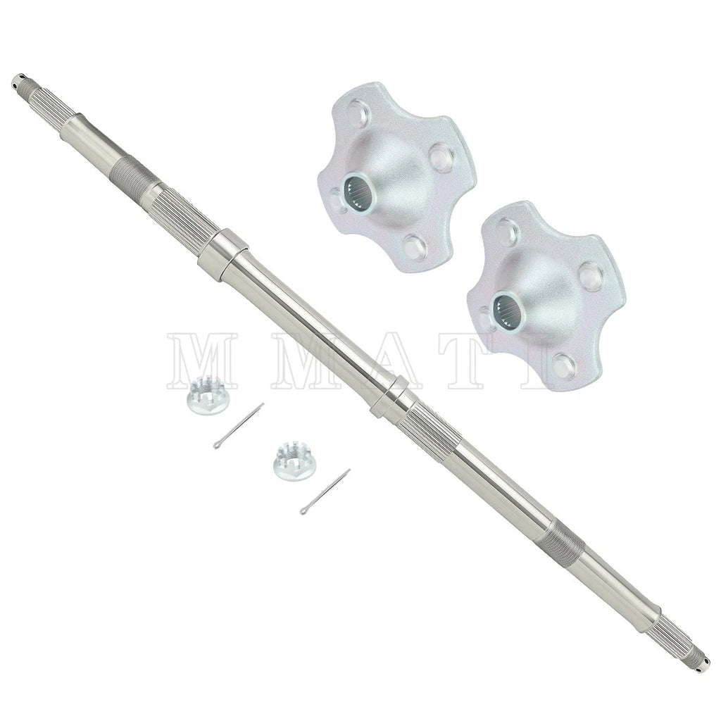 Rear Axle Shaft & Wheel Hub for Honda TRX420 Rancher 420 4X4 (2007–2013)