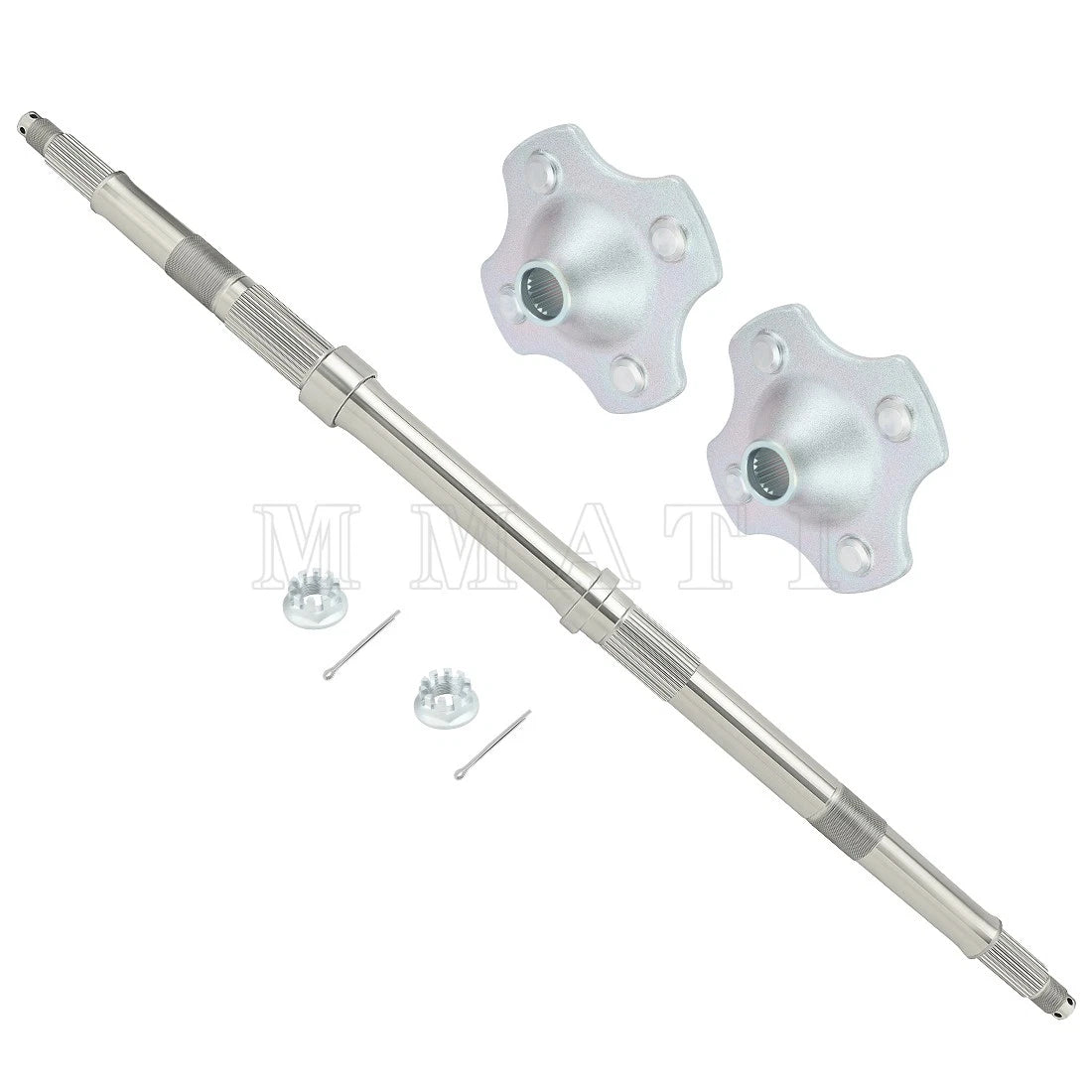 Rear Axle Shaft & Wheel Hub for Honda TRX420 Rancher 420 4X4 (2007–2013)