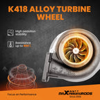 Turbocharger S300SX3-S366 T4 A/R .91 320-800HP Twin Scroll for