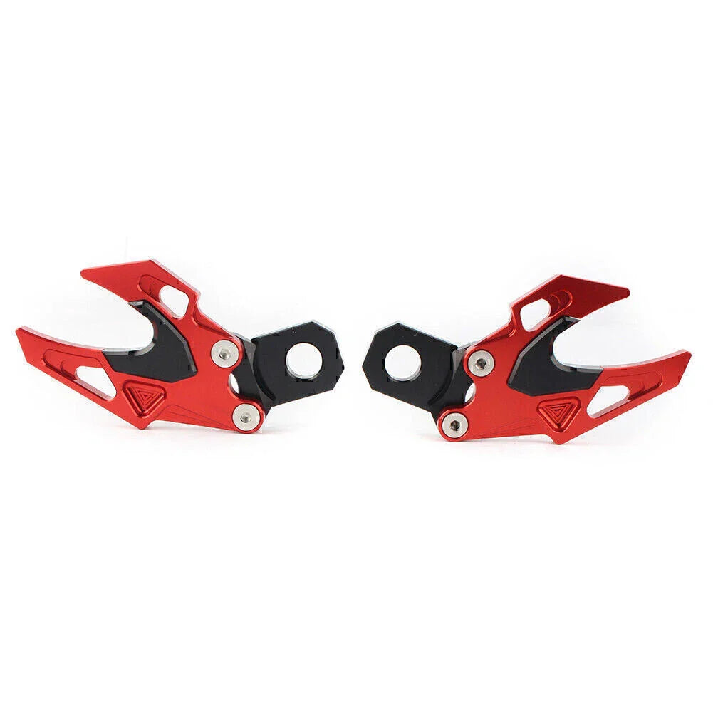 Aluminum Rear Fork Chain Adjuster for Honda CB650F (2014-2018) RED