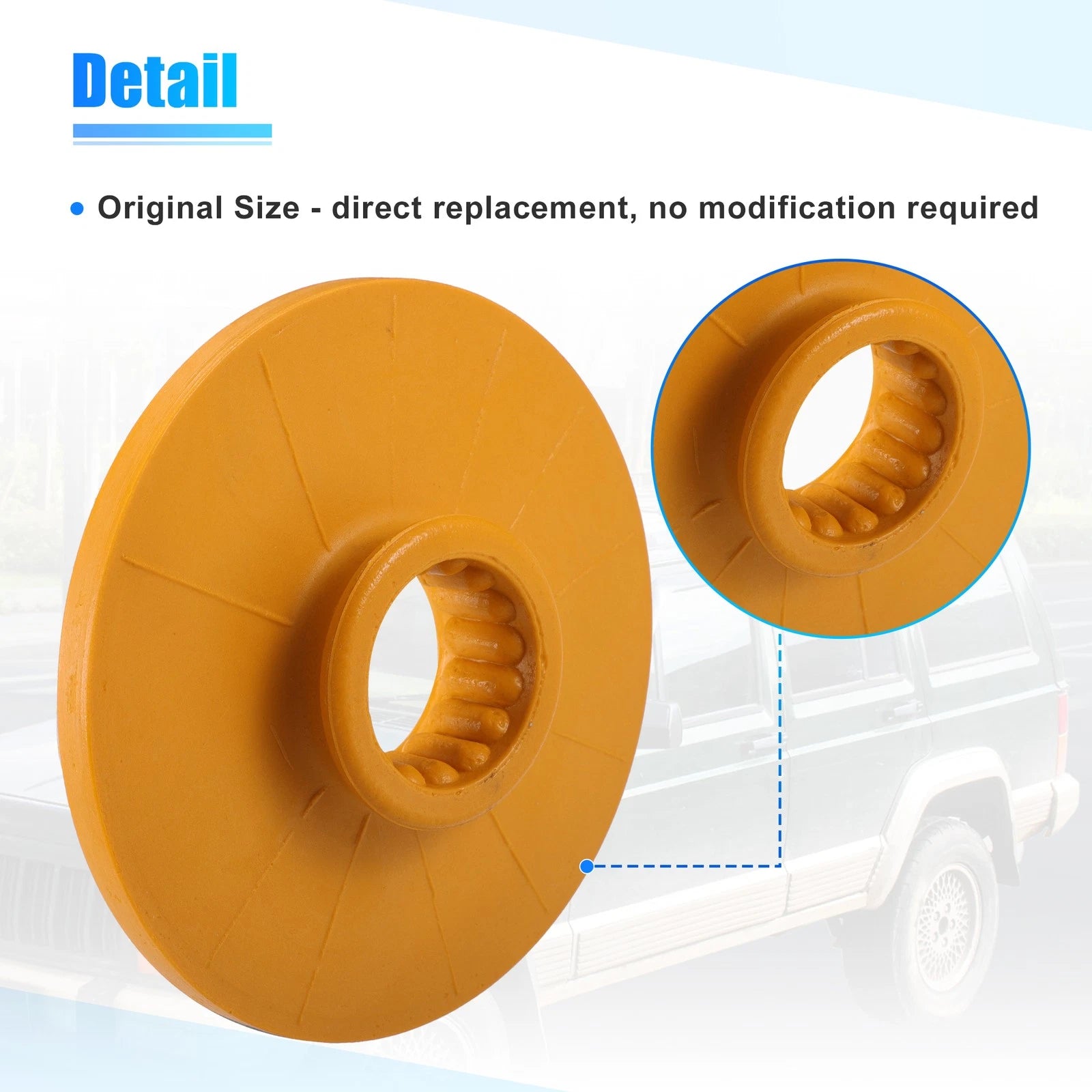 2X Rear Suspension Bump Stop for Chevrolet Impala (No. 13330714)