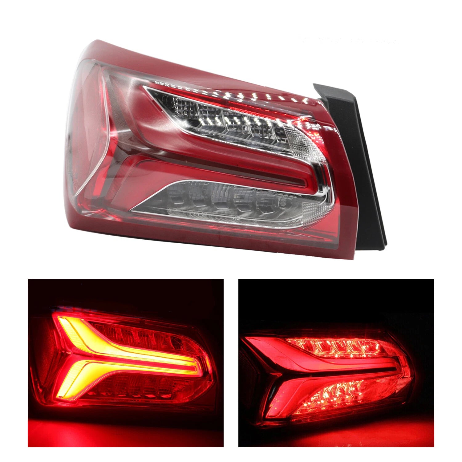 LED Tail Light Outer Driver Side for Chevy Malibu (2019–2022)