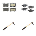 Hella Disc Brake Pad Kit w/ Sensors for Mercedes-Benz CLS550 (2012–2018)
