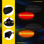 Smoked Amber/Red LED Side Marker Lights for Ford Raptor (2010–2014)