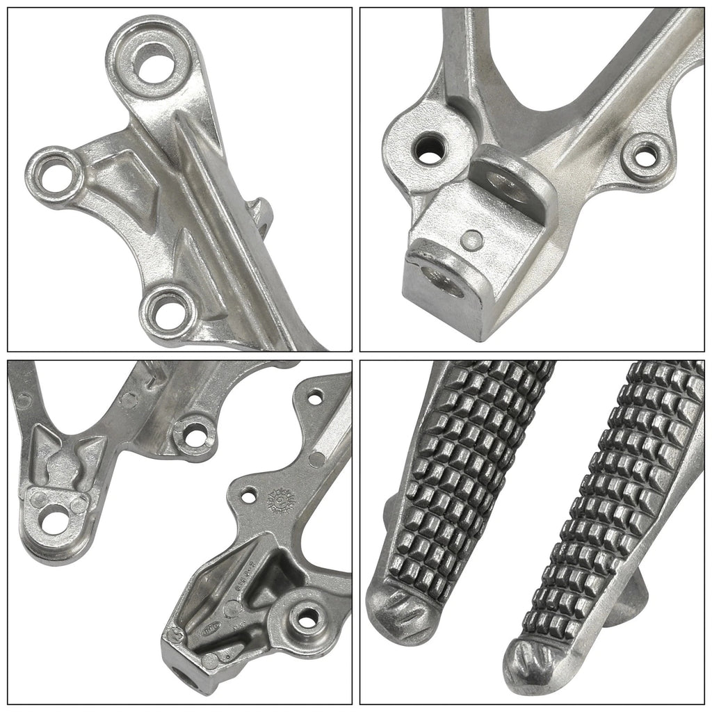 Driver Footpegs Bracket Kit for Kawasaki Ninja ZX6R (2019–2025)