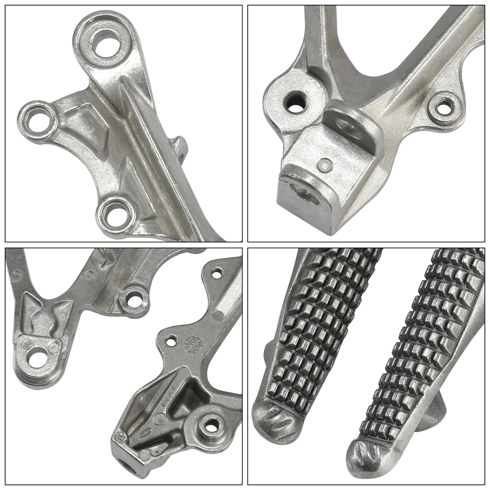 Driver Footpegs Bracket Kit for Kawasaki Ninja ZX6R (2019–2025)