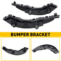 Set of 2 Front Bumper Spacer Brackets for Honda Civic 2006–2011 Sedan
