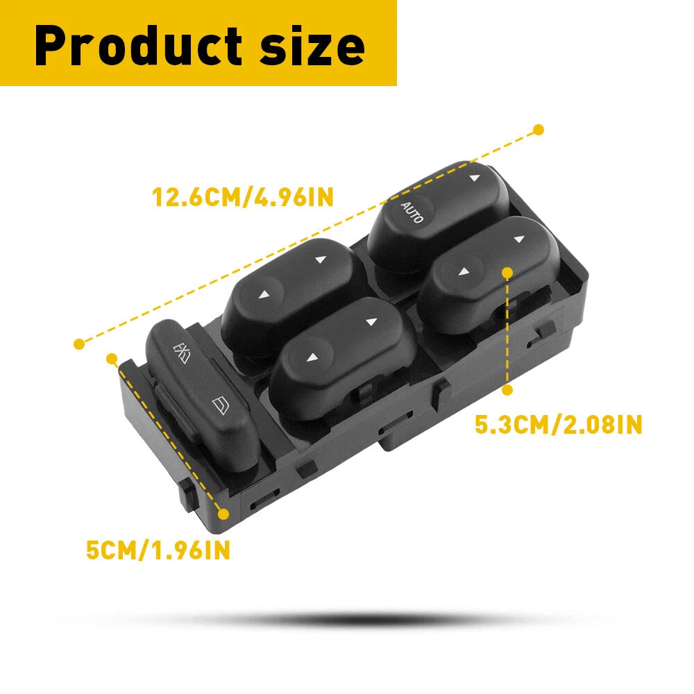 Power Master Window Switch for Ford Excursion, Explorer, F-250, F-350 (2000–2005)