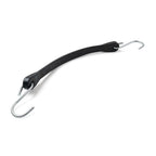 10" Rubber Tarp Straps Tie Down Bungee Cords with Hooks for Cars