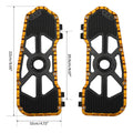 Driver Footboards for Harley Street Road Glide (2009–2023) Black Gold