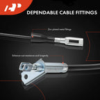 Parking Brake Cable for Mercedes-Benz 190E E300 E500 (1982–1993)
