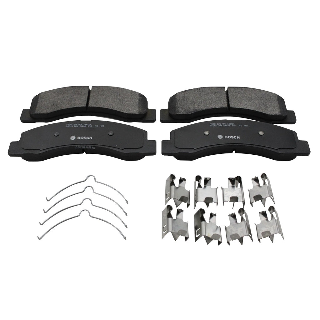 Set of 2 Front Rotors & Brake Pads for Ford F-150 4WD (2015–2020)
