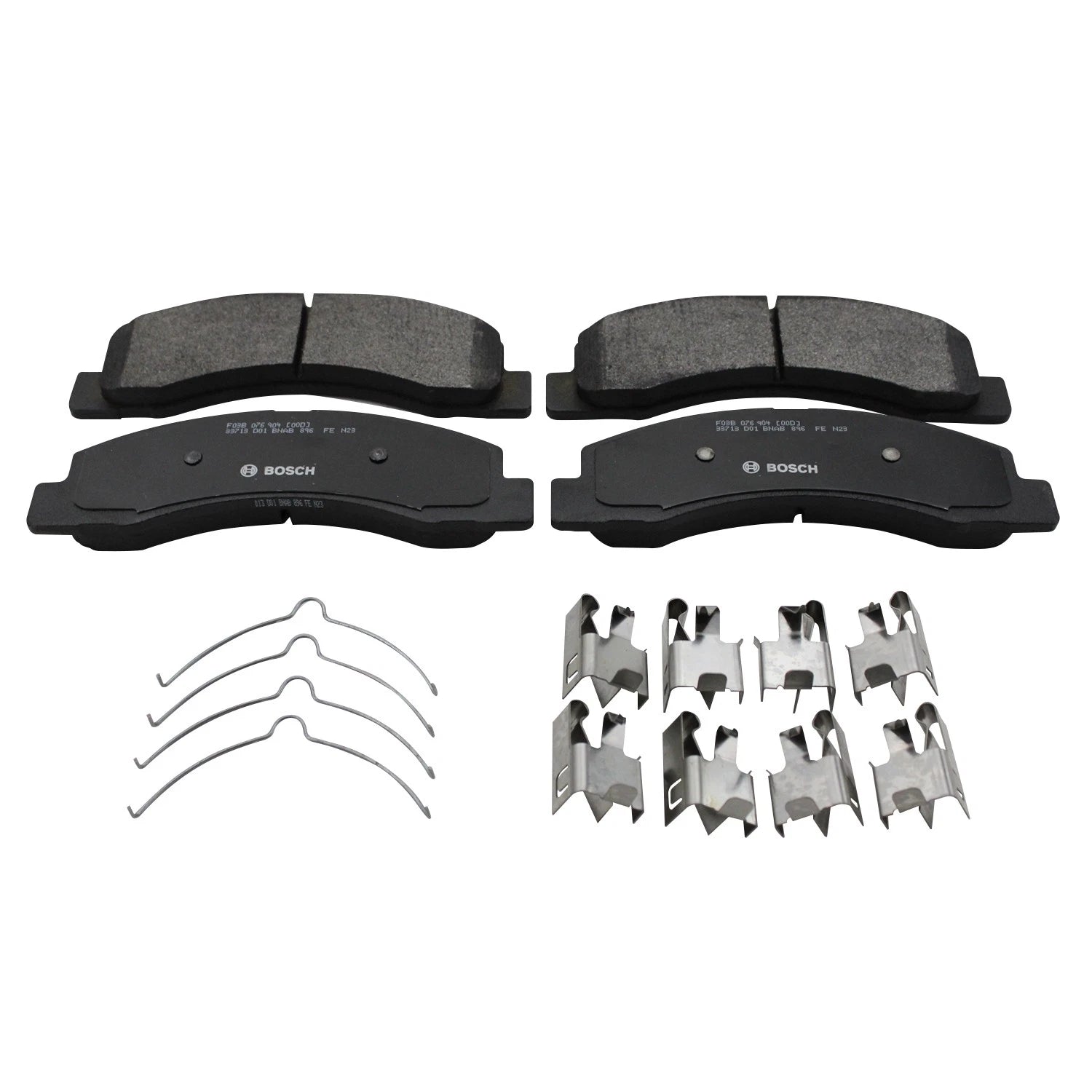 Set of 2 Front Rotors & Brake Pads for Ford F-150 4WD (2015–2020)