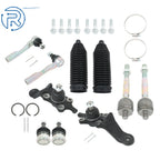 10PCS Front Lower Ball Joints & Tie Rods Kit for Toyota Sequoia (2003)