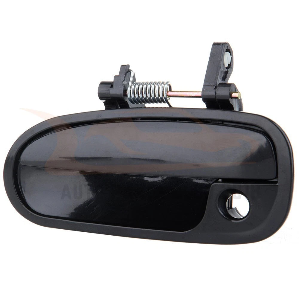 Set of 2 Black Exterior Door Handles for Honda Civic (1996–2000)