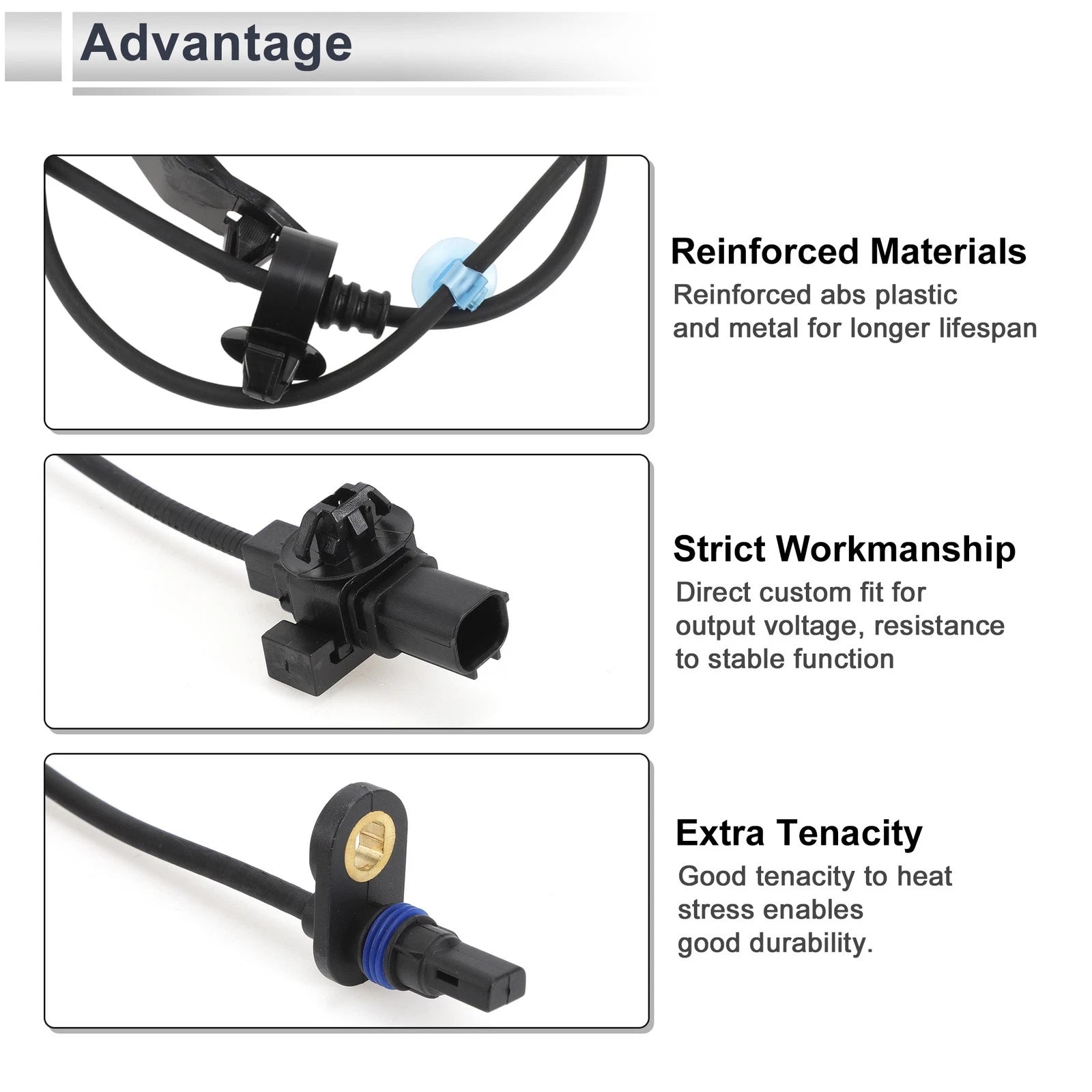 ABS Wheel Speed Sensor No. 57470SNEA51 for Honda Civic (2009–2011) Rear Right