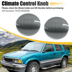 Climate Control Knob Set for Chevrolet GMC Cadillac (2000-2006)